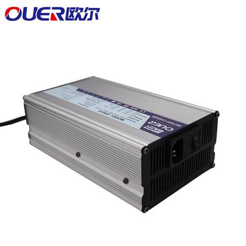电动叉车扫地机器人智能铝壳充电器 24V 20A 用于铅酸电池27.6V