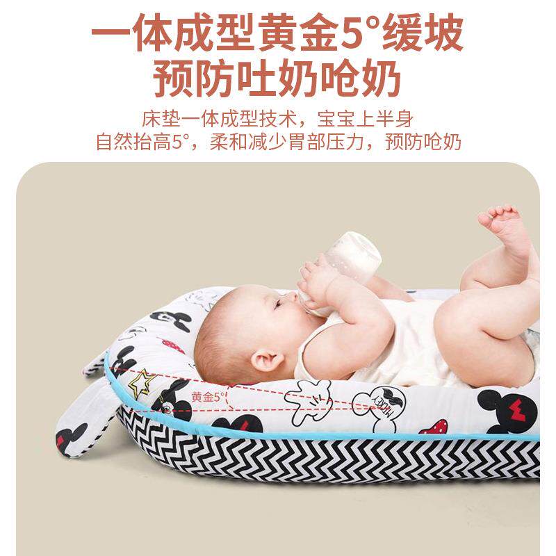 艾萌床中床新生儿哄睡防惊跳子宫仿生床宝宝睡觉安全感神器厂家