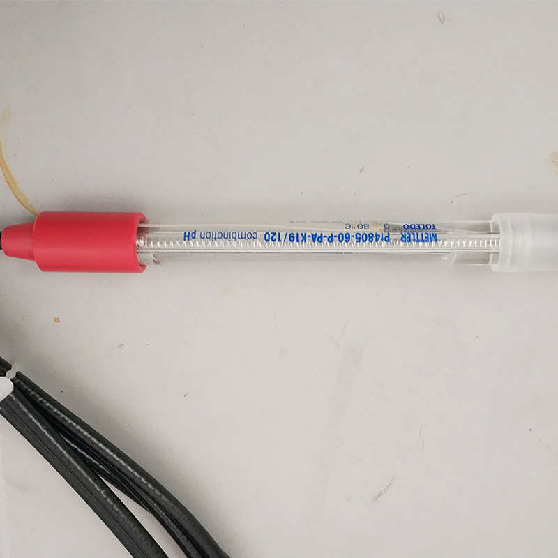 梅特勒托利多在线玻璃ORP电极PT4805-60-P水质分析仪PH计电极探头