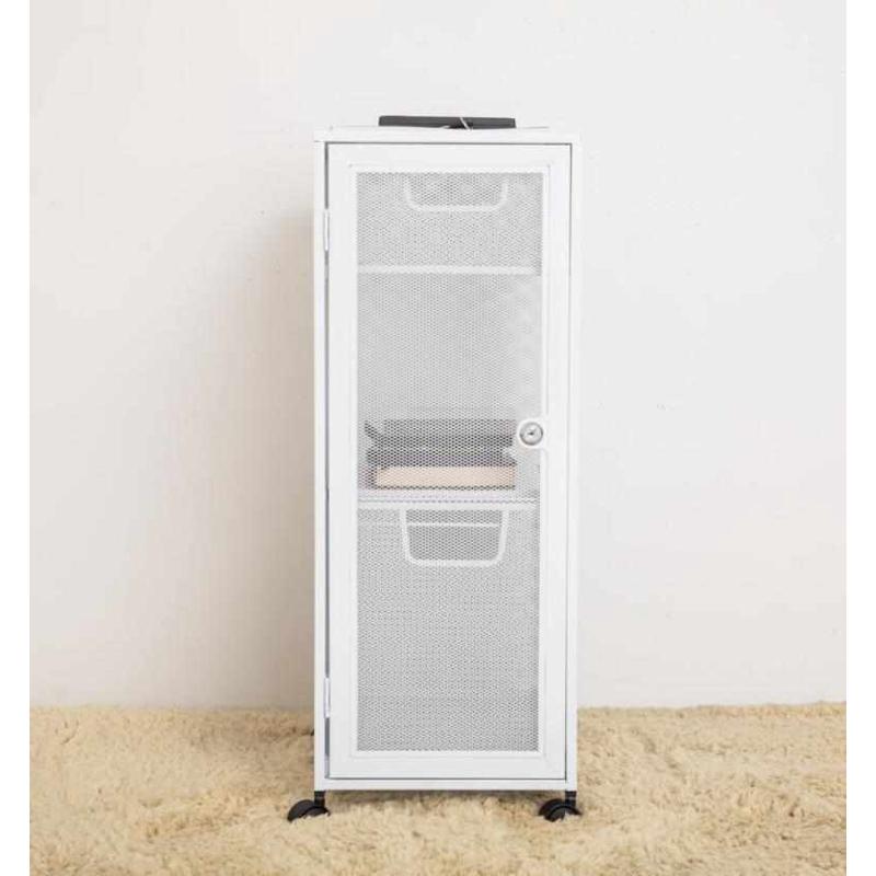 锁办公用品金属柜铁质带厂家直销网格抽屉文件柜