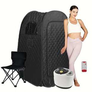 外贸家用2L升熏蒸机浴箱桑拿蒸汽机1000瓦汗蒸蒸汽锅熏蒸仪