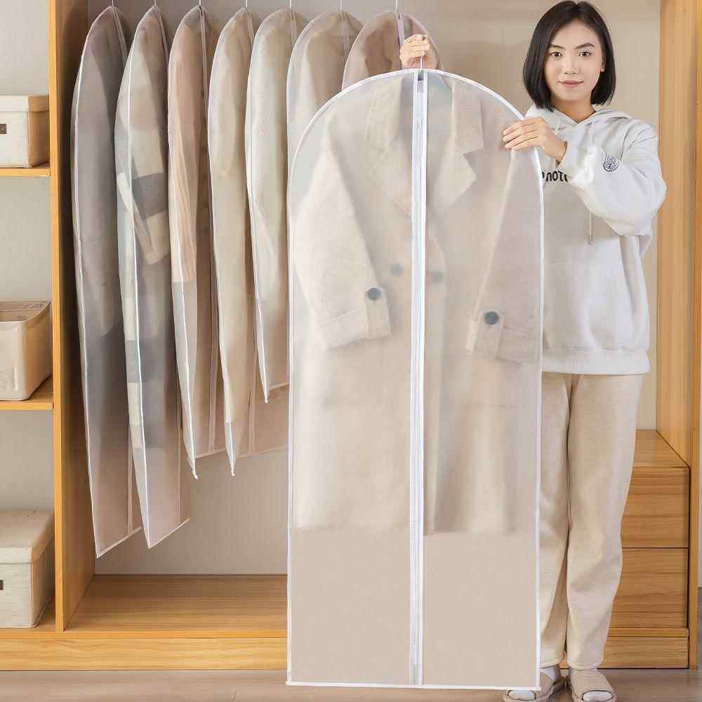 新款收纳防尘罩透明可水洗衣物袋大衣西服防尘袋家用衣柜挂式衣套,收纳整理,大衣/西服罩,淘宝优惠券,粉丝福利购,淘宝优惠卷