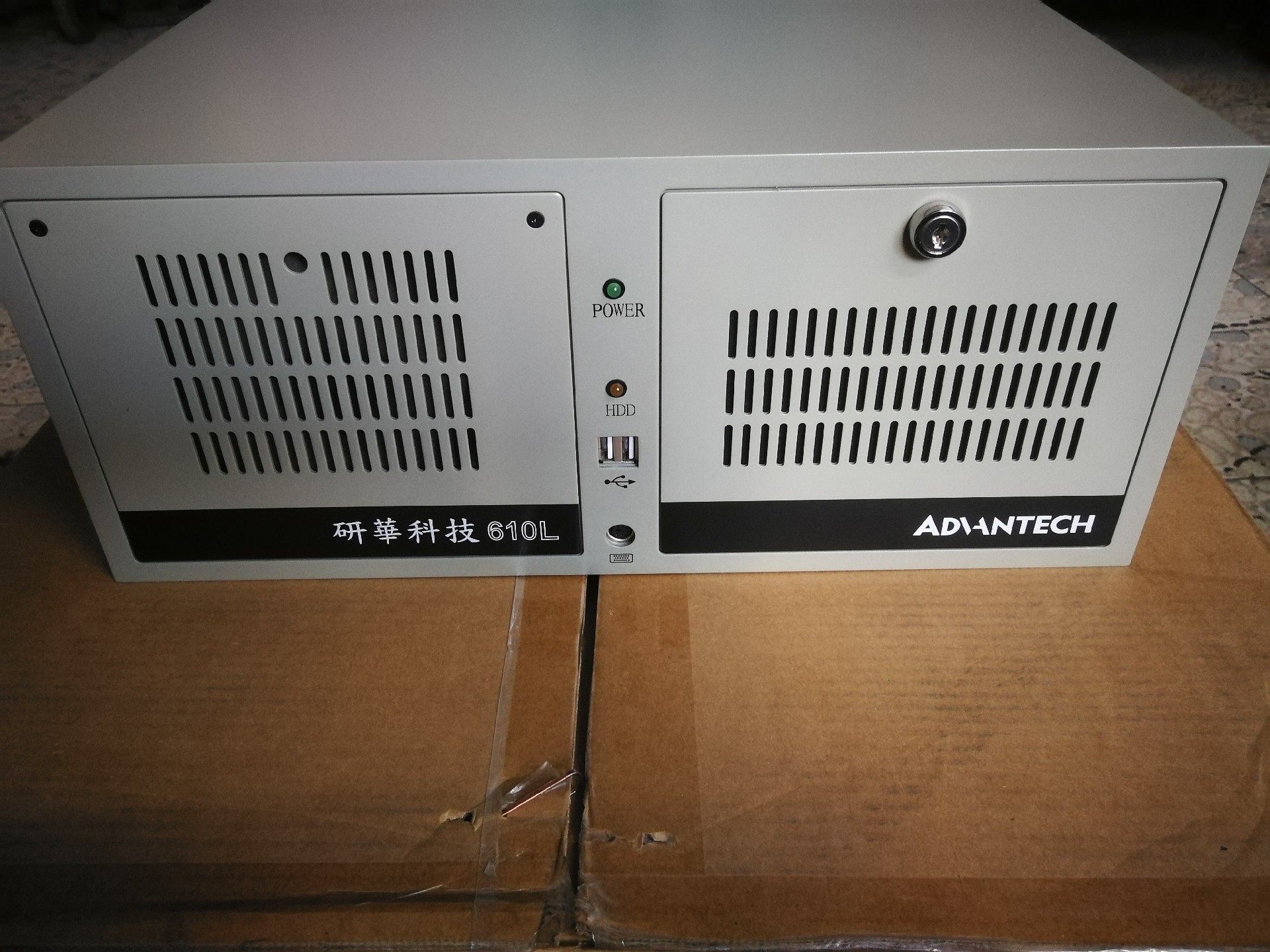 全新原装研华工控机IPC-610L,配置如下研华AIMB50