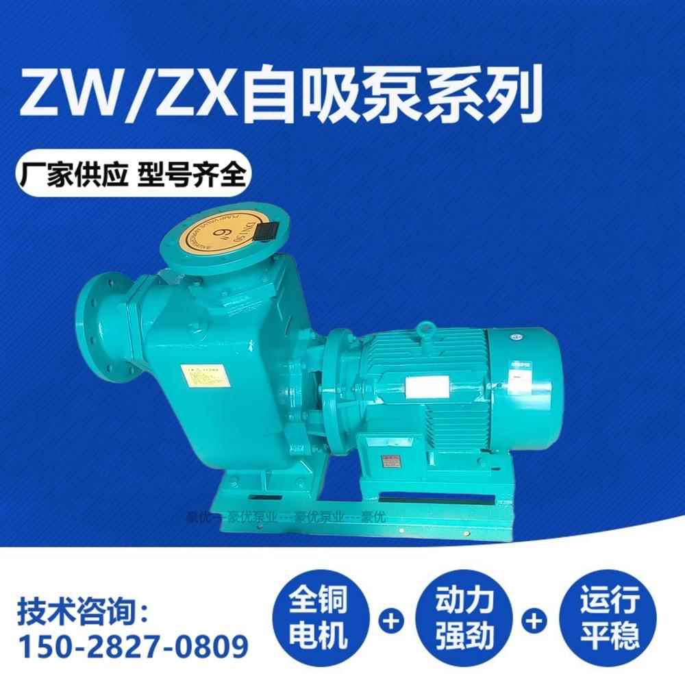 无堵塞自吸式排污泵不锈钢防爆自吸泵分体直连式污水自吸泵