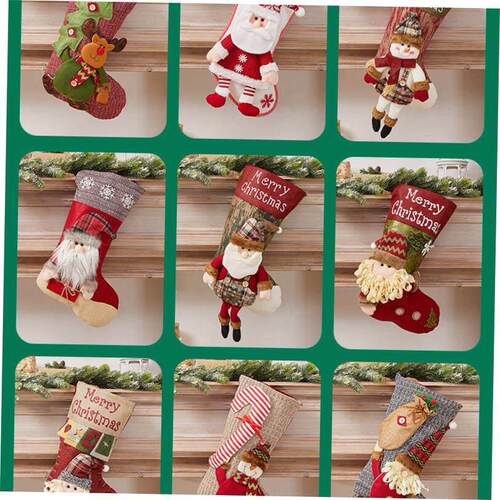 Christmas stockings Christmas Eve presents goody bag pendant