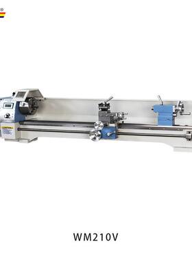 WM210V加长型双卡盘微型车床 家用多功能小型车床 高精度教学机床