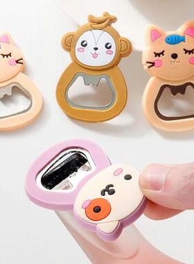 Cartoon Cute Silicone Multi-functional Wine and Bottle Opene