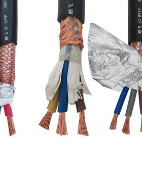 rvvp41 1.5 2.5 4平方芯电线 四芯屏信号铜蔽控制软酷飞x电缆ZA-K