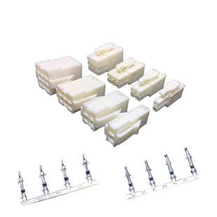 FL胶壳对接连接器4.14mm公母对插头伺服电机接插件端子