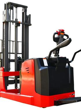 踏板托盘堆垛车MBB10 MBB15电动堆高车蓄电池叉车搬运车