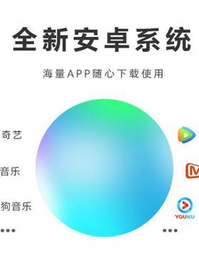 10.2寸安卓车载头枕专用后排液晶显示屏手机投屏支持播放显示器