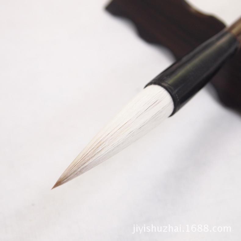 光锋羊毫兼毫提斗笔周虎臣皇甫君碑临帖狼羊毫毛笔大楷欧体楷书