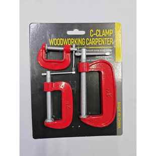 新款 木工夹C型F型快速固定夹具3pc 木工夹五金工具美式