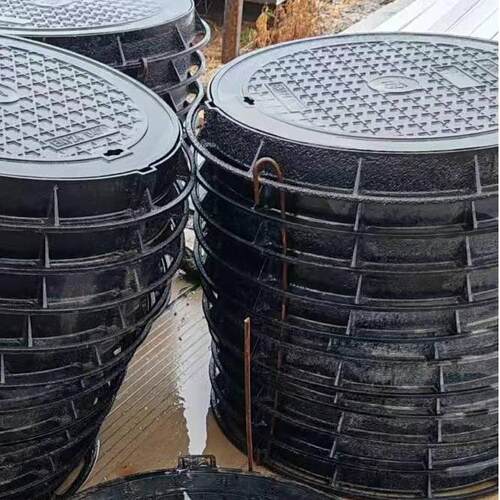 铸铁井盖城市道路停车场高强度耐久性防盗性承载能力强本地厂家