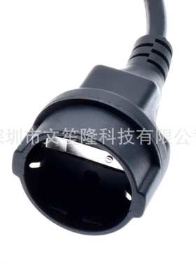 5座 蓝色7cee7插头母.iec309座/.工业316p60转欧规16a平方1米3母