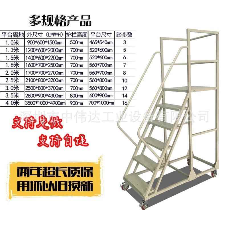 厂家取直销钢制移作动拆登高平GDO台货梯、装工厂业登高平台车