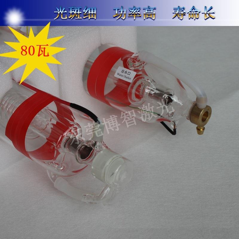 东莞博智供应80W100W10W150W激光管直径80MM金属黄铜激光头直角