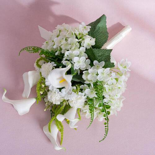 跨境挚爱手札仿真花家居装饰设计婚庆手捧花束墙饰墙挂CF01493