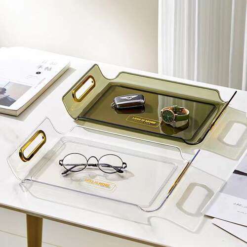 Wholesale Modern Minimalist Luxury Gold Foil Trays, Nordic S