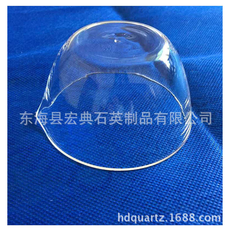 厂家直销石英蒸发皿  透明石英玻璃蒸发皿  石英仪器异形石英玻璃