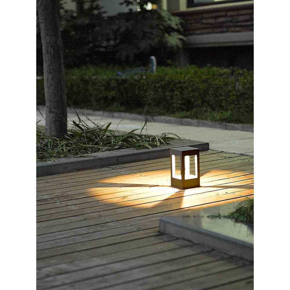 草坪灯户外庭院灯防水草地LED别墅花园社区过道景观方形室外现代