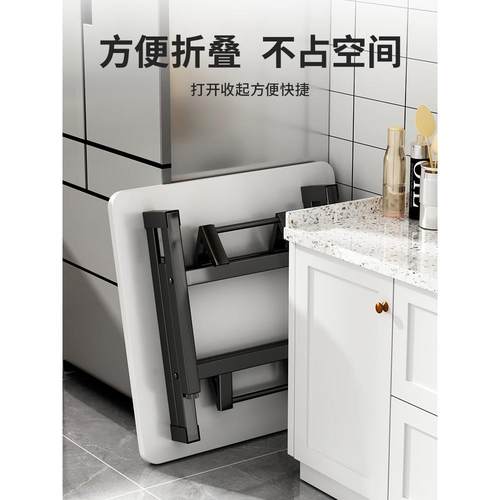 折叠桌子家用正小方桌新F975H8M7餐桌简易摆摊桌款小型四方户桌子