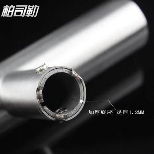 加/厚34全框不锈拉钢拉丝无0玻璃手木把手对装店铺大拉手扶手