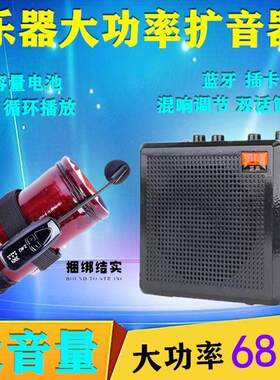 E399二胡无线扩音演奏音响小提琴乐器大功率扩音机麦克风