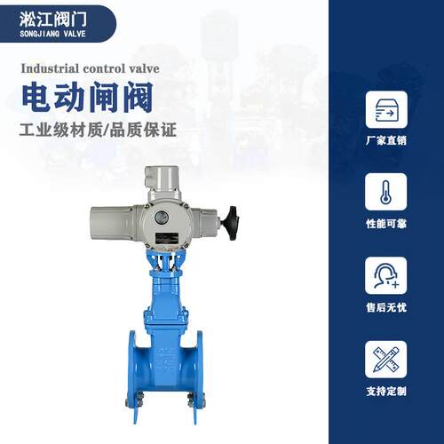 电动闸阀Z945X-25Q法兰连接球墨铸铁市政自来水智能一体化开关阀