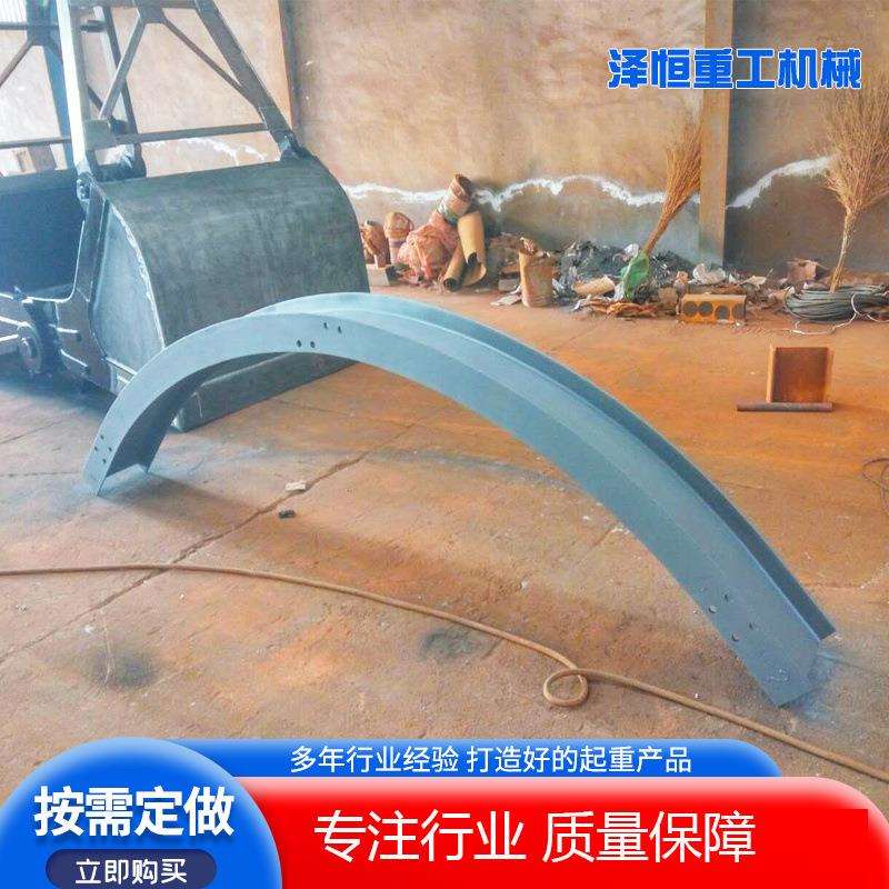 山东厂家工字钢环形轨道半圆型环形弯道折弯弧形工字钢跑道