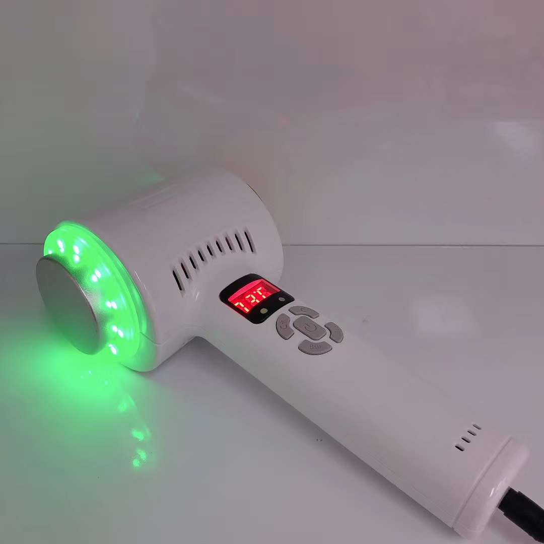 冰锤冷敷仪蓝光脸部收缩毛孔导入仪热导充电家用冷热锤冰导美容仪