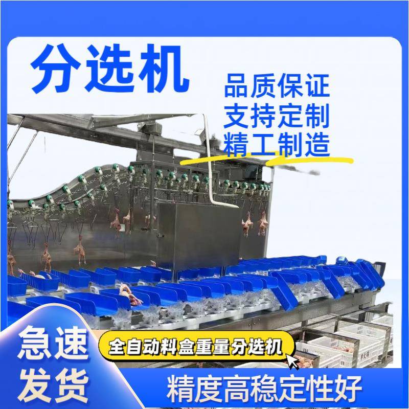料盒式重量分选机海自动称重分级果机水果参大小分拣选设备中衡
