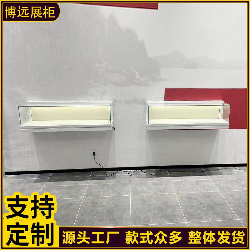 物博玻壁璃展示柜古玩文物收藏挂墙柜上墙柜馆金属烤漆展示柜