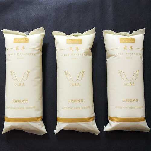 LX岚序糯米胶基膜套装粘壁纸胶水专用环保胶贴墙布胶贴墙纸布胶水