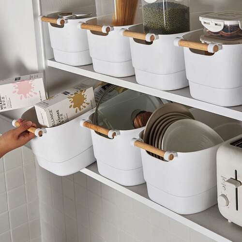 Large Capacity Storage Basket for Household Items, Kitchen P
