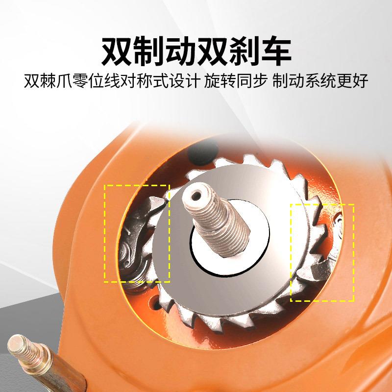 TOYO手拉葫芦1吨2吨3吨5吨10吨三角单双链导链斤不落微型起重葫芦