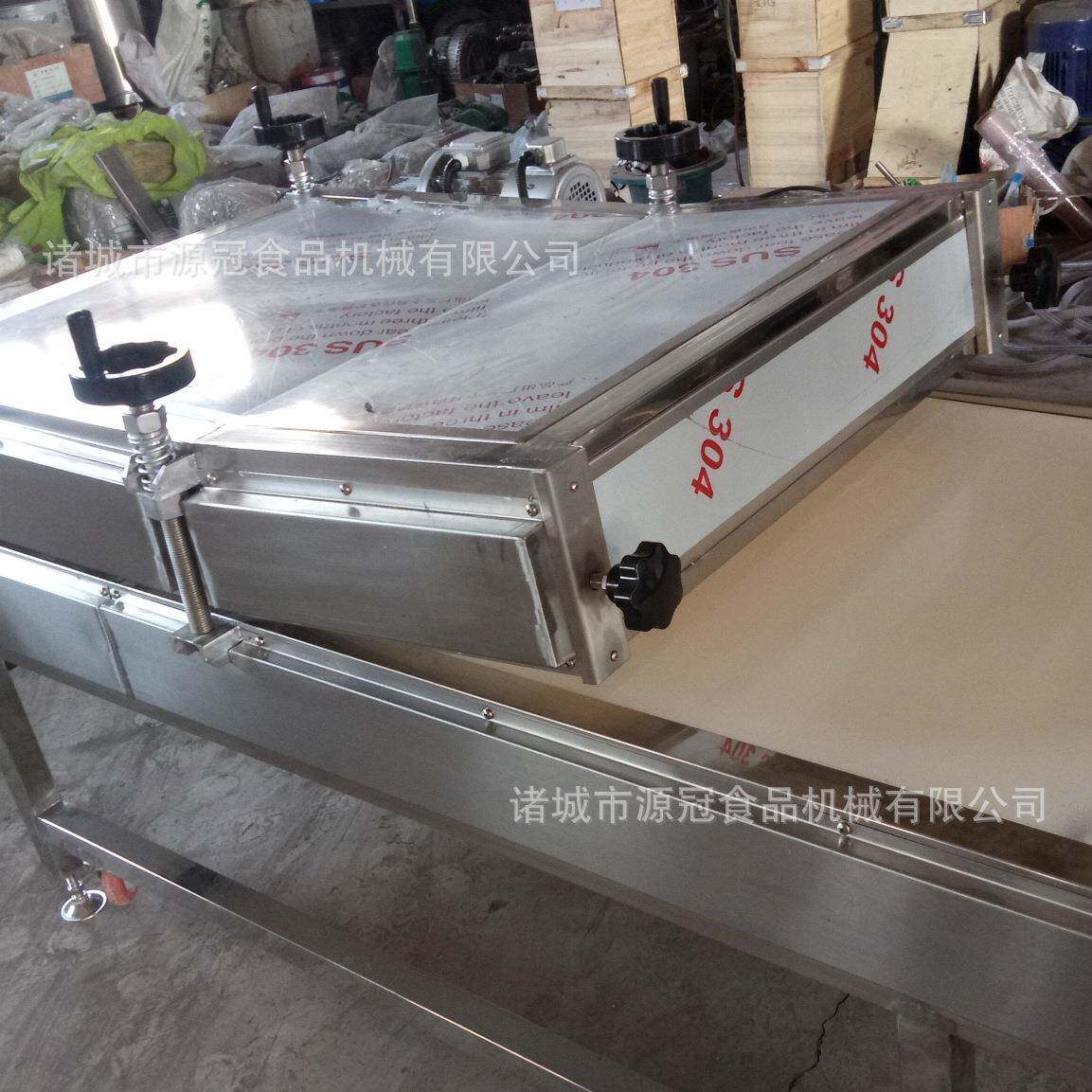 小面粉包装袋袋压平机连续式面包糠包装袋整形机淀粉袋压袋整平机