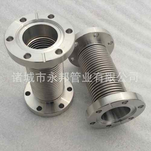 CF可压缩真空VZE纹波管真空松套法兰2活/套法兰波管CF16-50