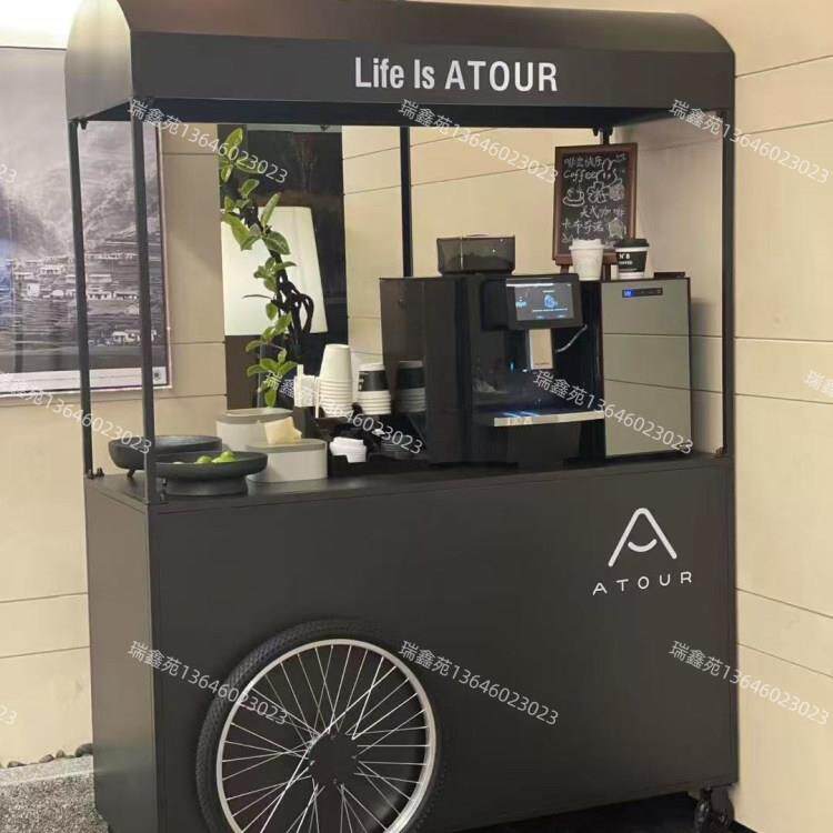 商场促销花车影院展架摆摊小推车超市手推摊位商业移动面 面包咖