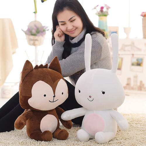 兔子毛绒玩具大号狼君公仔布娃娃创意抱枕玩偶生日女生儿童节礼物
