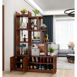 021055新款 奢玄关柜隔断置2物架沙发旁饰柜客厅实木储物柜 年轻装