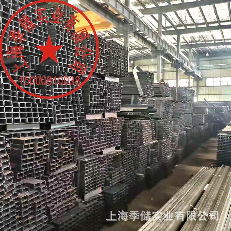 上海金山方矩管现货 黑铁方通50*50 厚壁黑铁方钢管40*40厂家
