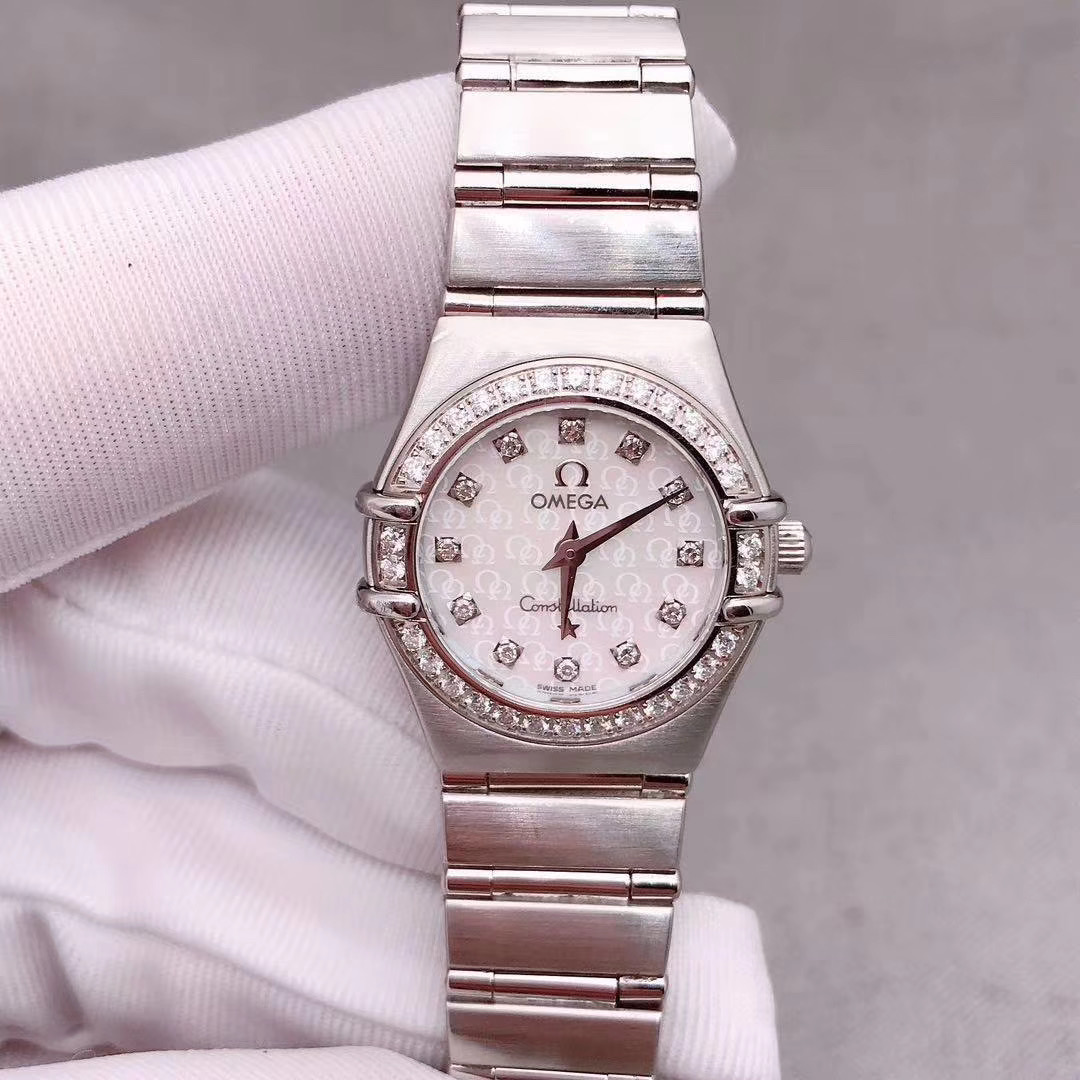 先鉴后发 [9.8新]欧米茄星座1460.75.00石英女士腕表