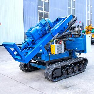 钉履带恒旺YQ钻机液压潜孔岩石钻孔 光伏旋庭院拧地全小型螺钉打