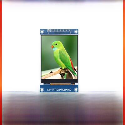 1.8寸TFT显示屏 128x160分辨率 串口SPI宽视角彩屏 ST7735S 8针