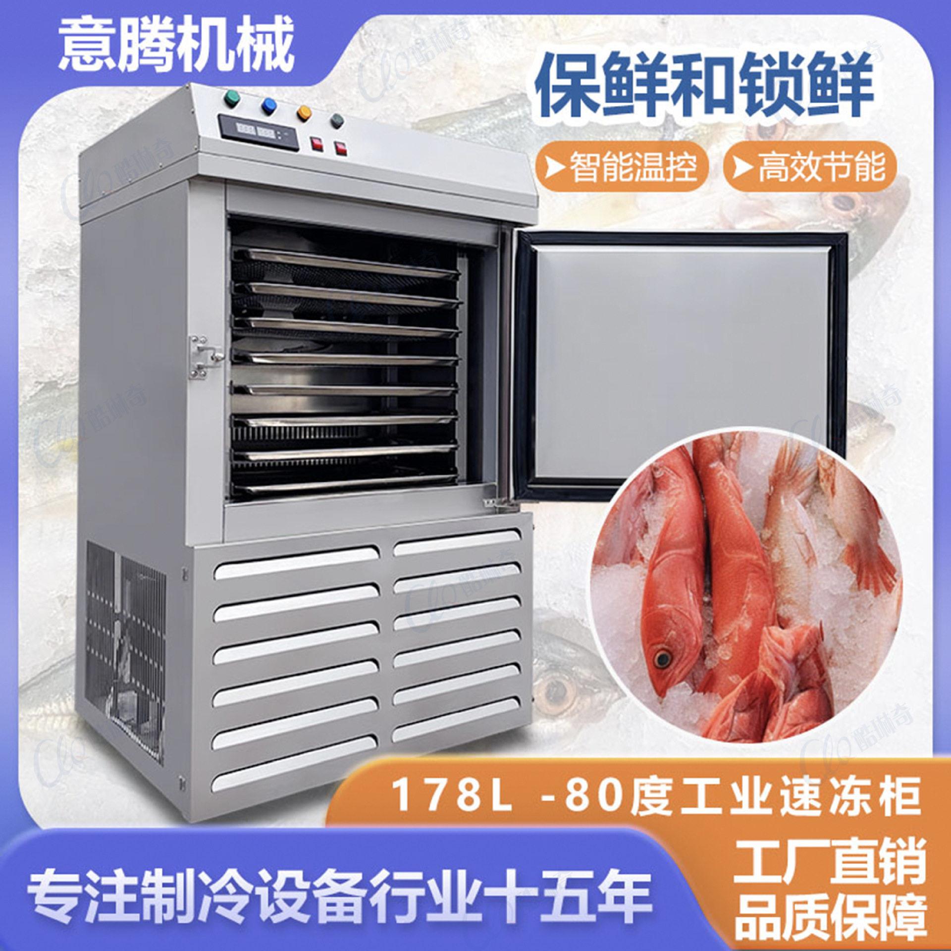 海南三亚海鲜食品伽工厂快速成型速冻箱手工包子速冻柜速冻机
