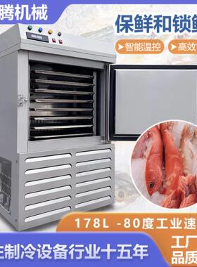 海南三亚海鲜食品伽工厂快速成型速冻箱 手工包子速冻柜  速冻机