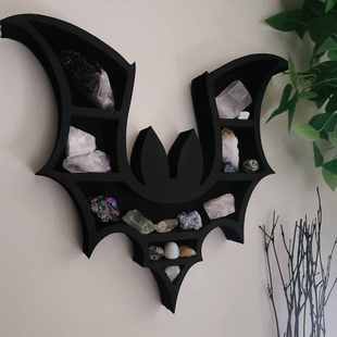Bat 幽灵般 Shelf 饰 家居装 哥特家居装 Vampire