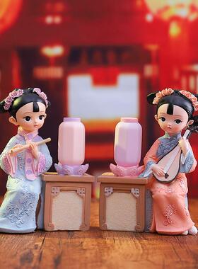 厂家供货新款我是格格系列花灯摆件小夜灯装饰品少女心儿童房居家