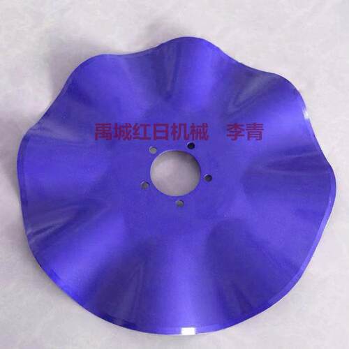 出口波纹耙片 660*6mm圆盘犁犁片 东南亚平盘犁片尾轮总成